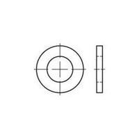 Washers Inside diameter: 13 mm DIN 1441 Steel 100 pc(s) TOOLCRAFT 135824