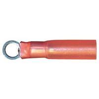 Watertight M5 Insulated Ring Terminal, Red, 0.5 - 1mm², Vogt Verbindungstechnik 3616ah