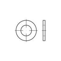 Washers Inside diameter: 25 mm ISO 7089 Steel hot-dip galvanized 200 pc(s) TOOLCRAFT 147846