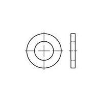 Washers Inside diameter: 29 mm DIN 1441 Steel 100 pc(s) TOOLCRAFT 135835