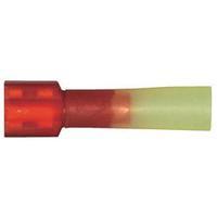 Watertight Fully Insulated Heatshrink Female Receptacle, Red, 0.5 - 1mm², Vogt Verbindungstechnik 3963sh