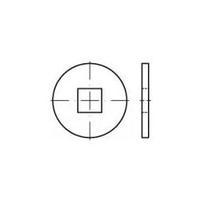 Washers Inside diameter: 14 mm DIN 440 Steel 100 pc(s) TOOLCRAFT 107010