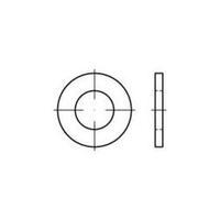 Washers Inside diameter: 17 mm ISO 7089 Steel zinc galvanized 250 pc(s) TOOLCRAFT 147875