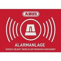 Warning label Alarm secured Languages German (W x H) 148 mm x 105 mm ABUS AU1422