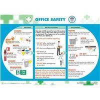 Wallace Cameron Office Safety Poster Laminated Wall-mountable (590 x 420mm)