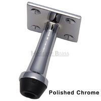 Wall Mounted Door Stop Satin Chrome