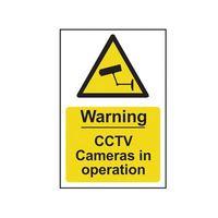 Warning CCTV Cameras In Operation - PVC 200 x 300mm