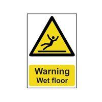 Warning Wet Floor - PVC 200 x 300mm