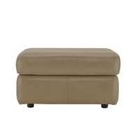 Watson Leather Storage Footstool