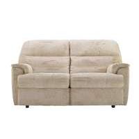 watson 2 seater fabric recliner sofa