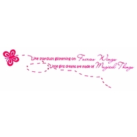 Wall Word Designs Stickers Magical Things - Pink, 1028-2