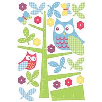 Wallpops Owl in the Tree Growth Chart Wall Sticker