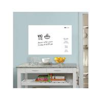 Wallpops Laminated White Message Board with Dry Erase with Pen