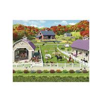 Walltastic Horse and Pony Stables Wall Mural 2.44m x 3.05m
