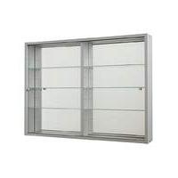 Wallmounted Glass Display Unit Mirror