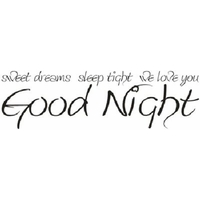 wall word designs stickers sweet dream black 1060 2