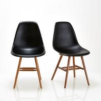 Watford Set of 2 Plastic Shell Chairs