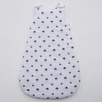 warm cotton cloud print sleeping bag