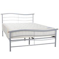 waverly silver bed frame double