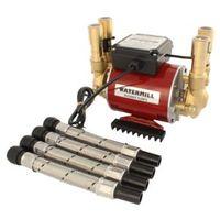 watermill 3 bar twin impeller regenerative shower pump h265mm w220mm l ...