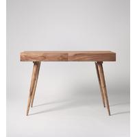 Watts desk in acacia