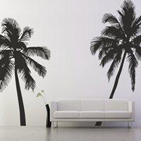 wall sticker in palm tree design