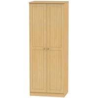 warwick beech wardrobe tall 2ft 6in plain