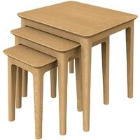 Wadsworth Oak Nest of Tables (Set of 3)