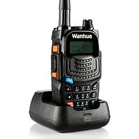 wanhua uv6s walkie talkie vhf 136 174mhz uhf 400 520mhz 128ch 8w two w ...