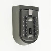wall mounted key storage key safe box with 10 digit combination lock