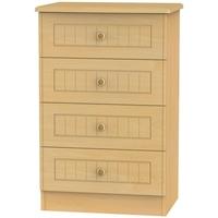 warwick beech chest of drawer 4 drawer midi