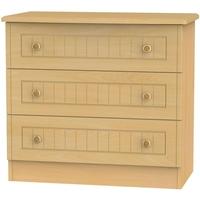 warwick beech chest of drawer 3 drawer