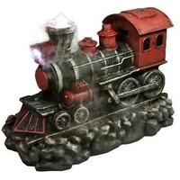 Water Feature Red Steam Train