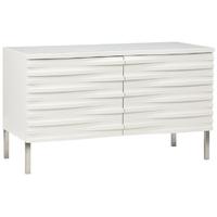 Wave White Medium Sideboard