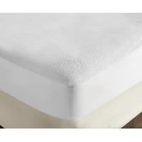 Waterproof Brushed Cotton Mattress Protector, Double