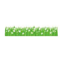 Wall Stickers Wall Decals Style Little Lily Grass PVC Wall Stickers