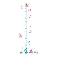 Wall Stickers Wall Decals Style Cartoon Animals Measure Your Height PVC Wall Stickers