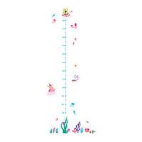 wall stickers wall decals style cartoon animals measure your height pv ...