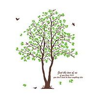 Wall Stickers Wall Decals, Green Tree PVC Wall Stickers