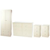 Warwick Bedroom Set 5 White