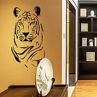 Wall Stickers Wall Decals, Tiger PVC Wall Stickers