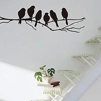 wall stickers wall decals branch and birds pvc wall stickers