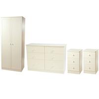 Warwick Bedroom Set 6 White