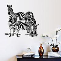 wall stickers wall decals three zebra pvc wall stickers