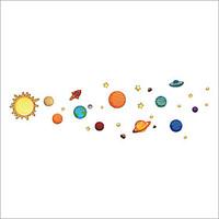 Wall Stickers Wall Decals Style Galaxy Star PVC Wall Stickers