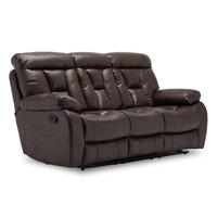 Watson Faux Leather 3 Seater Recliner Sofa