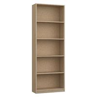 Waterfall Tall Bookcase Gladstone Oak