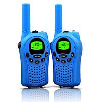 Walkie Talkies for Kids 22 Channels and durable (up to 5KM in open areas) Colorful Walkie Talkies for Kids (1 Pair) T668