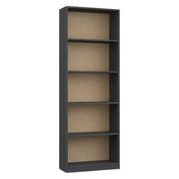 Waterfall Tall Bookcase Graphite