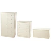 Warwick Bedroom Set 3 Beech